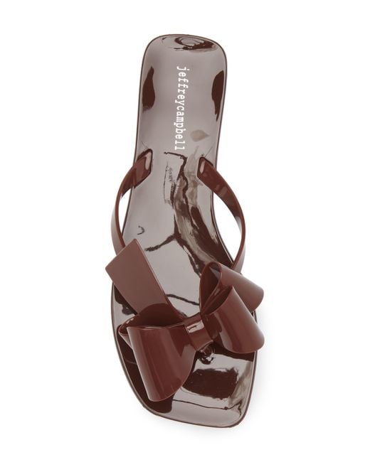 Jeffrey Campbell Brown Sugary Flip Flop