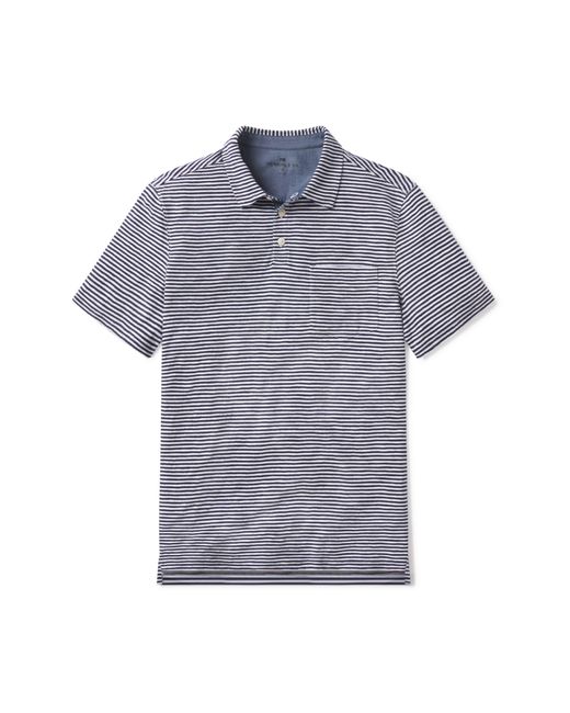 The Normal Brand Gray Lived In Short Sleeve Cotton Popover Shirt for men