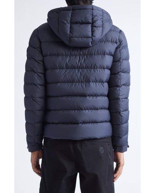 Moncler Blue Arneb Down Puffer Jacket With Removable Hood for men