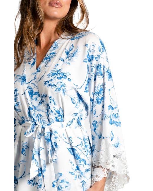 In Bloom Blue Days Of Sumer Lace Trim Wrap