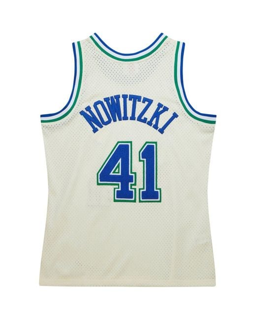 Men's Dallas Mavericks Jason Kidd Mitchell & Ness Blue Swingman Jersey