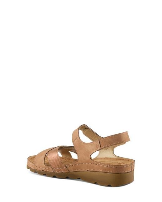 Flexus by Spring Step Brown Orwell Sandal