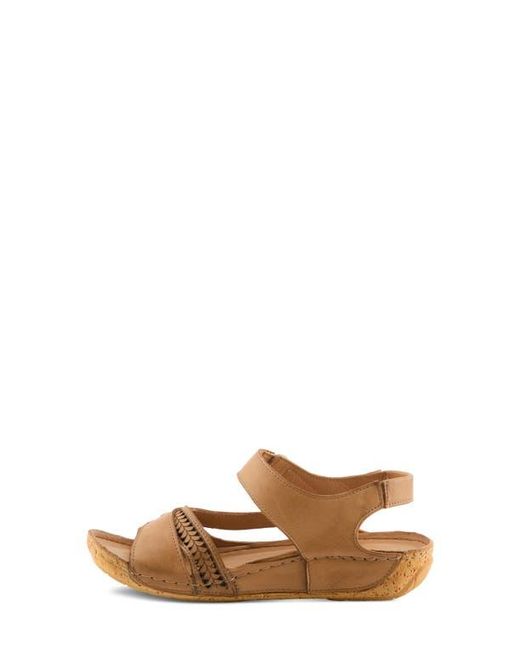 Spring Step Brown Galaire Sandal