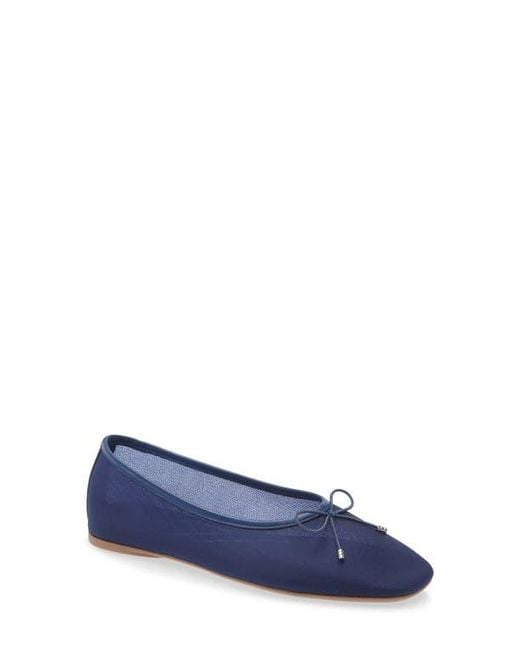 Rag & Bone Blue Poppi Ballet Flat
