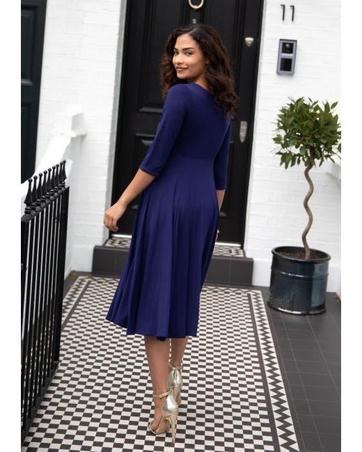Alie Street London Blue Annie Dress Petite