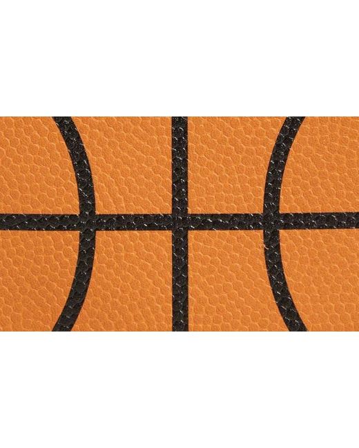 Off-White c/o Virgil Abloh Orange Basketball Leather Zip Around Wallet for men