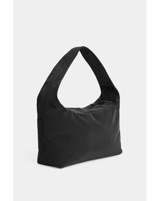 Stutterheim Black Ewa Bag Waterproof Shoulder Bag