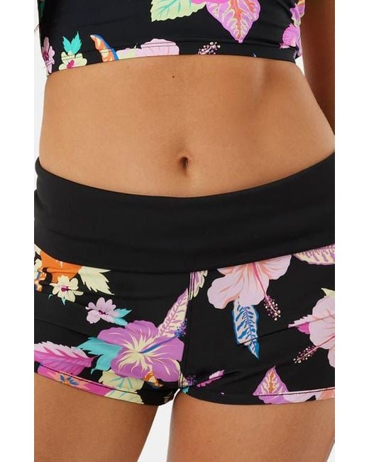 Roxy Black Endless Summer Cover-Up Shorts