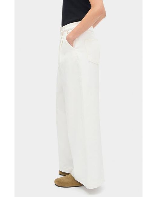 ALIGNE White Lainey Pleated Jeans