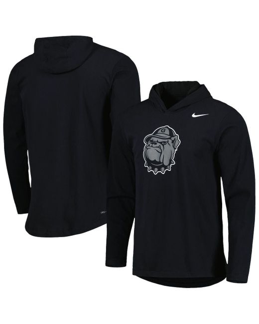 Nike Georgetown Hoyas Color Pop Performance Hoodie Long Sleeve T-shirt ...