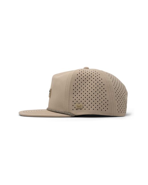 Melin Green Coronado Brick Hydro Performance Snapback Hat for men