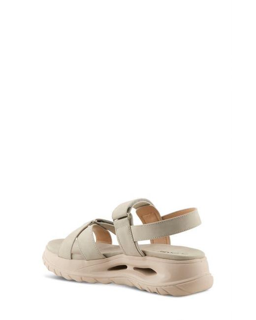 Flexus by Spring Step Natural Firebird Platform Sandal