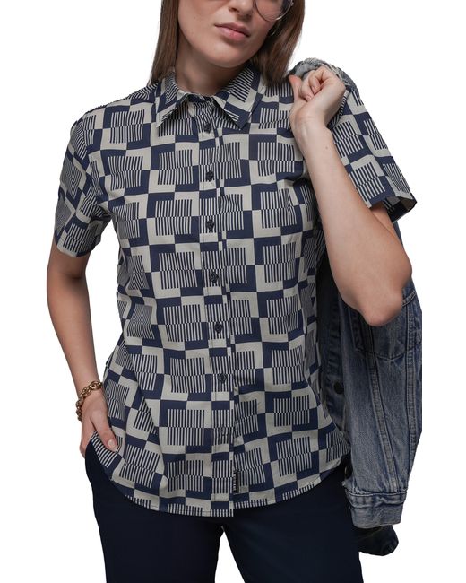 WILDFANG Black The Essential Oxford Button Up