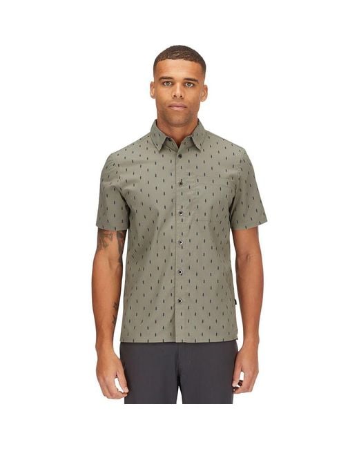 Rab Gray Offgrid Shirt for men