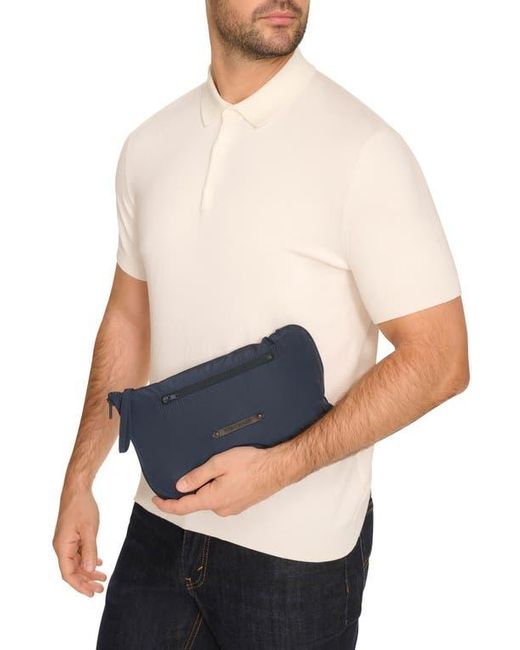 Cole Haan Blue Packable Rain Jacket for men