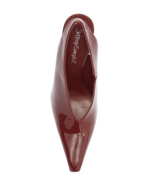 Jeffrey Campbell Red Alimony Slingback Pump