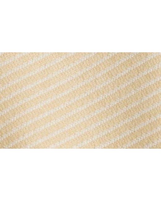 Ralph Lauren Natural Border Stripe Ruana