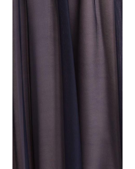 Connected Apparel Women's Blue Chiffon Overlay Fit & Flare Dress - coffeafoods.com Connected Apparel Women's Blue Chiffon Overlay Fit & Flare Dress - coffeafoods.com