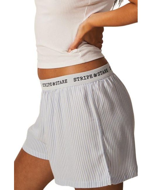 Stripe & Stare Multicolor Ecovero Pyjama Shorts