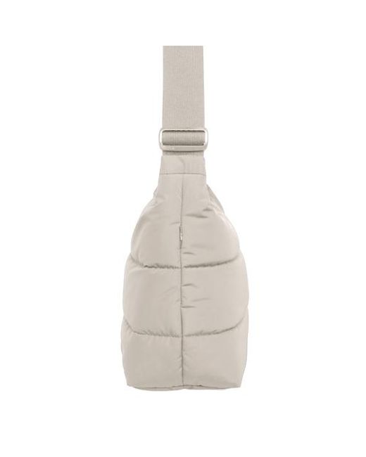 GotBag Gray Puffer Square Bag Large