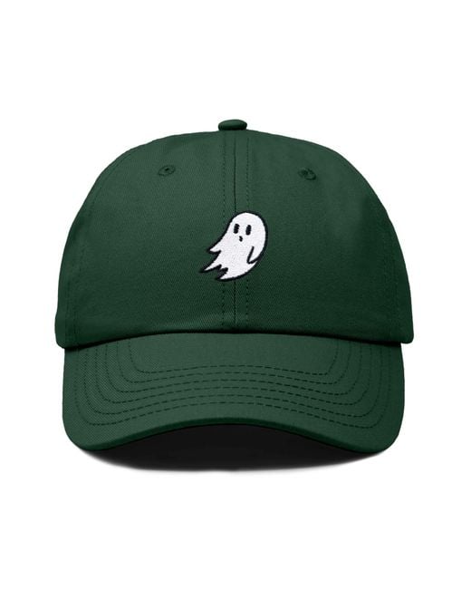 Alix Green Ghost Embroidered Low Crown Cap