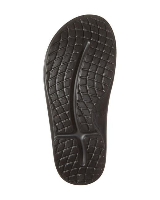 OOFOS Gray Ooahh Sport Slide Sandal for men