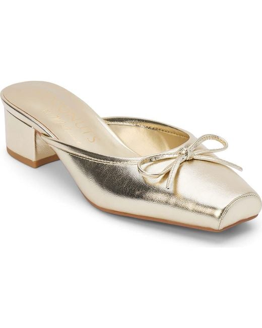 Matisse White Geneva Mule