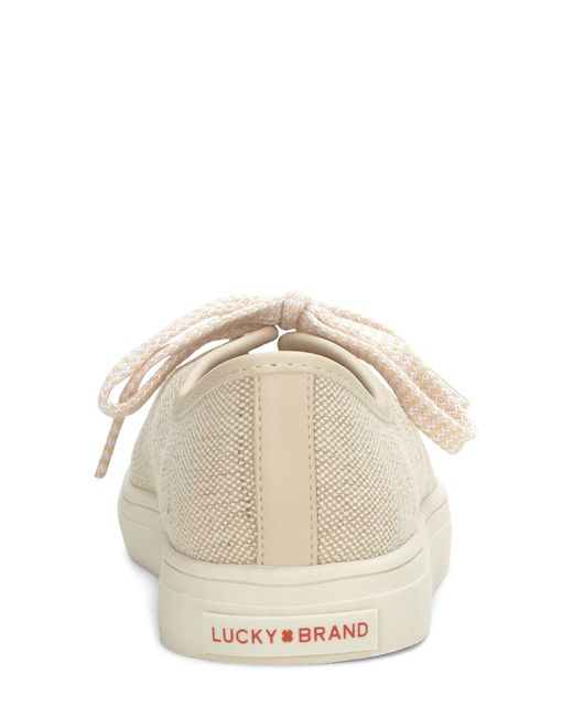 Lucky Brand Natural Lisia Sneaker