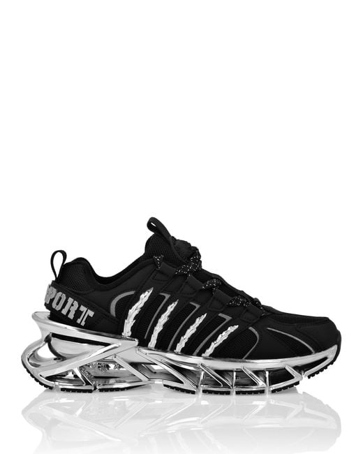 Philipp Plein Black Runner Hi-Tech