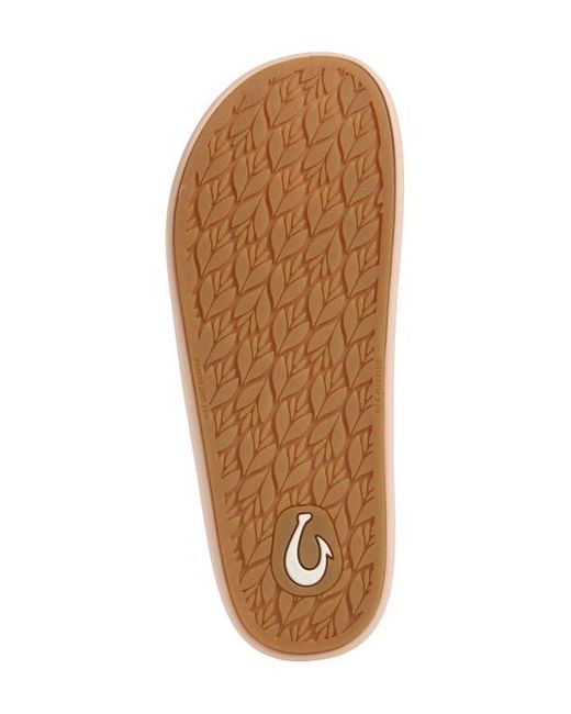 Olukai Pink Pae Slide Sandal