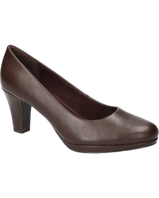 Easy Street Brown Amber Pump