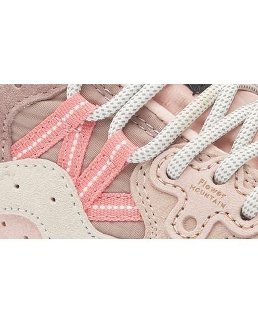 Flower Mountain Pink Yamano 3 Sneaker