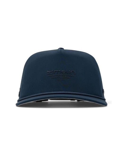 Melin Blue Coronado Hydrolite Performance Snapback Hat for men