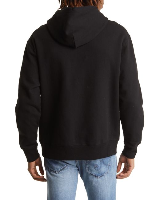 Alpha Industries Black Essential Hoodie Sweatshirt for men