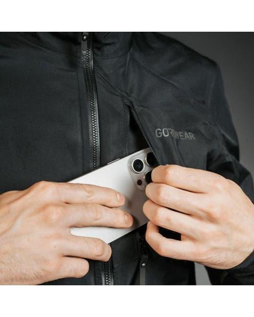 Gore Wear Black Glidewheel Gore-Tex Jacket for men