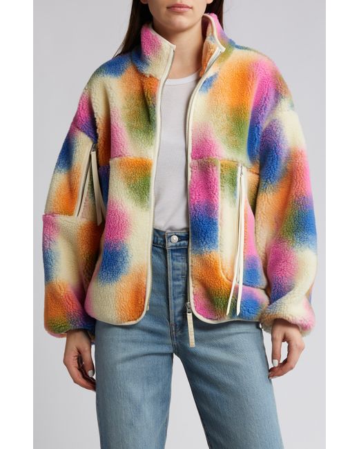 Ugg Multicolor ugg(r) Marlene Textured Fleece Zip-up Jacket