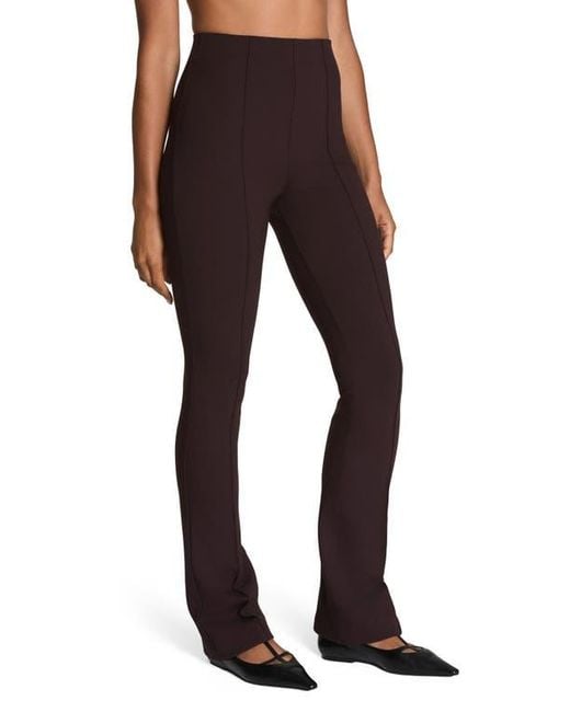 Spanx Black Pull-On Demi Bootcut Ponte Pants