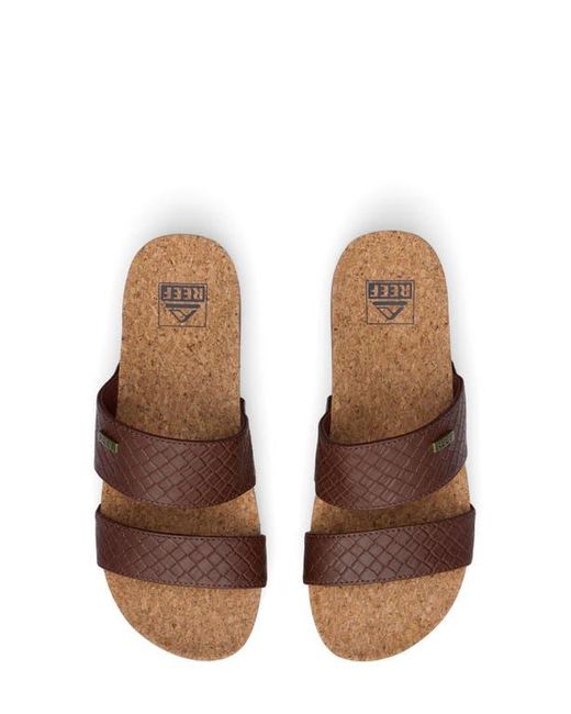 Reef Multicolor Cushion Vista Hi Slide Sandal