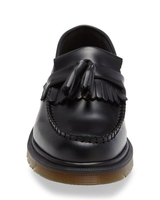 Dr. Martens Black Adrian Tassel Loafer for men
