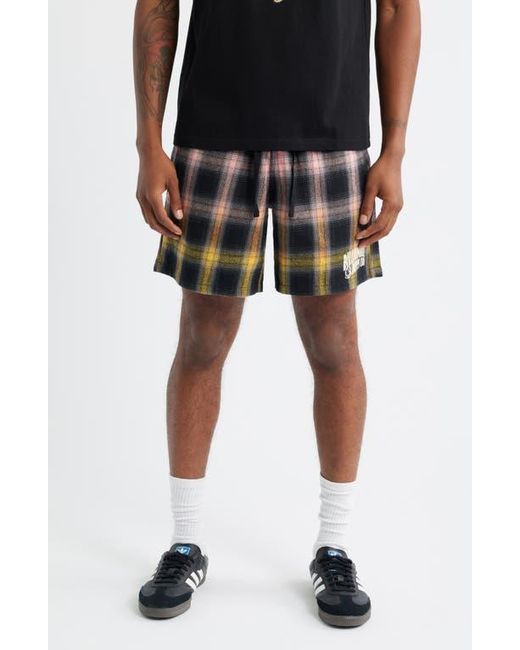 BBCICECREAM Black Bb Vinyls Drawstring Knit Shorts for men