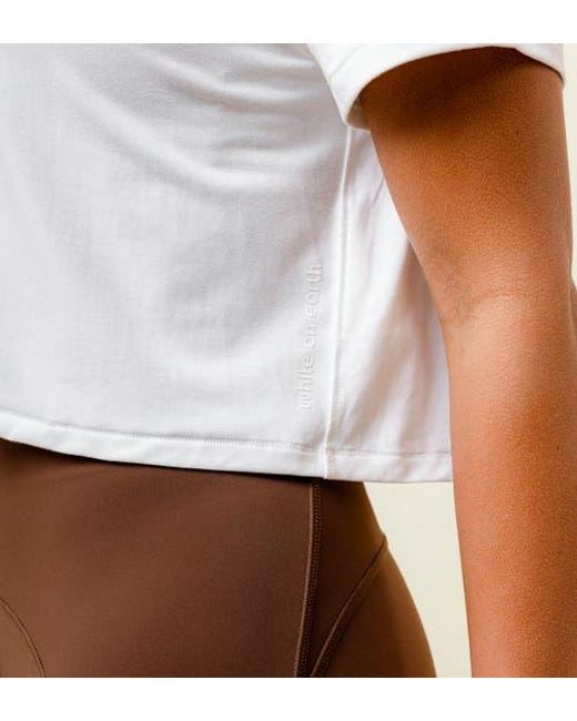 while on earth™ White Range Tee