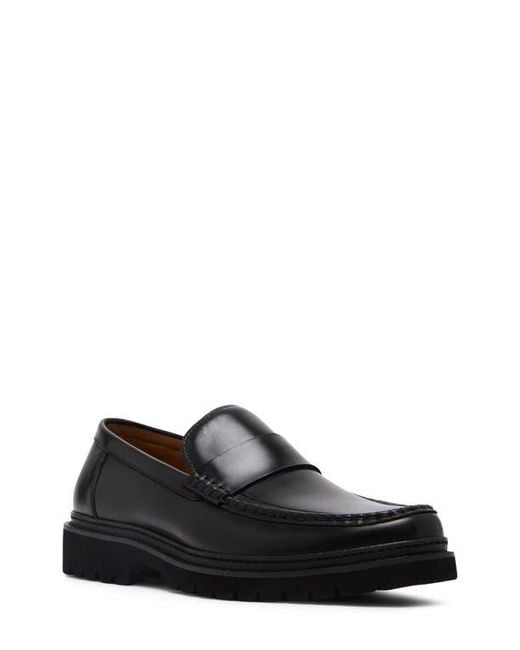 Steve Madden Black Bradner Loafer for men