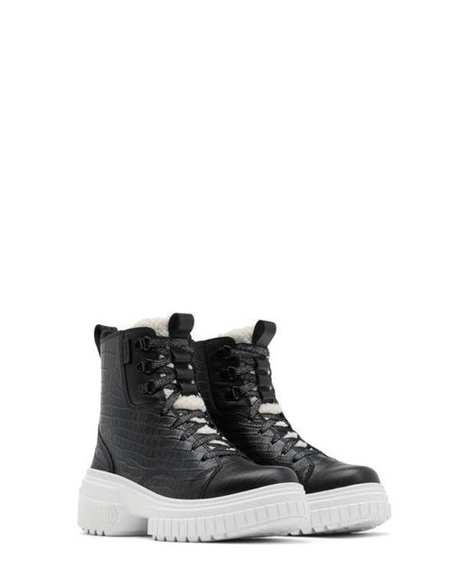 Sorel Black Ona Ave Lux Waterproof Boot