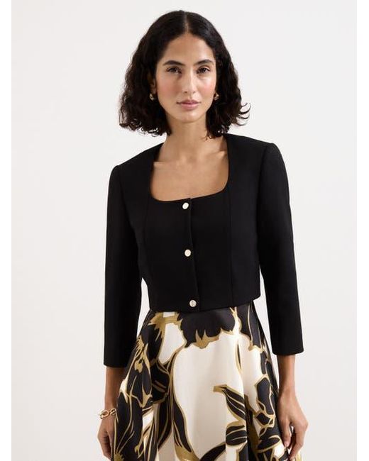 Phase Eight Black Miranda 3/Sleeve Jacket
