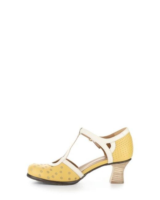 Fly London Metallic Blef T-Strap Pump