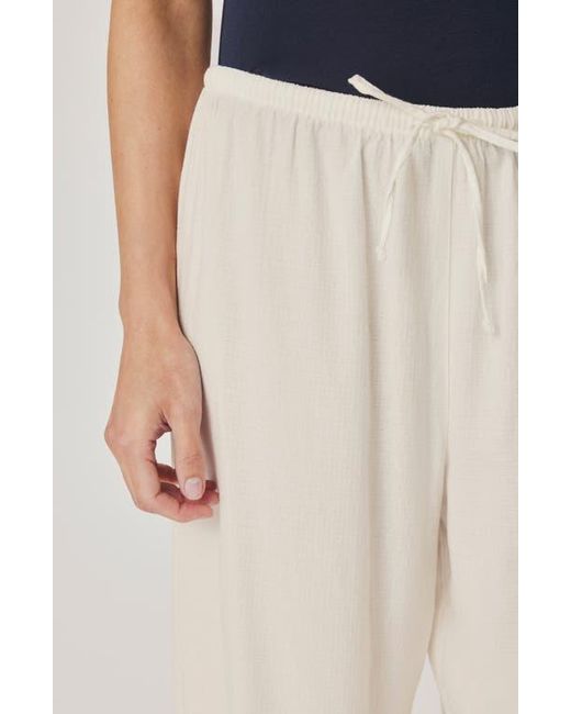 Splendid White Valerie Drawstring Pants