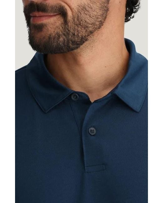 Free Fly Blue Elevate Polo for men