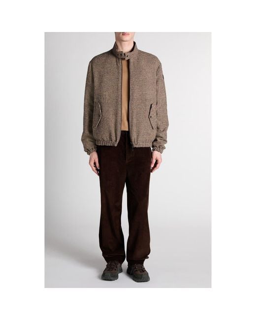 Moncler Multicolor Ebrodel Wool Blend Jacket for men