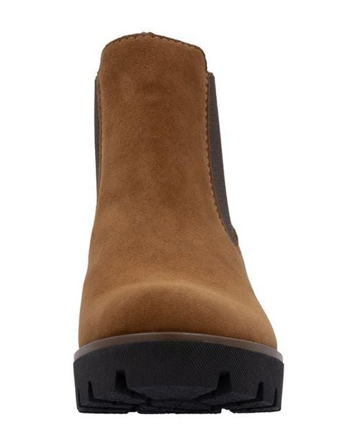 Rieker Brown Amalia Ankle Chelsea Boot