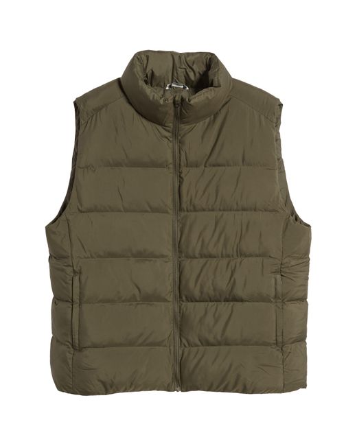 Tentree Cloud Shell Quilted Puffer Vest in Green for Men | Lyst